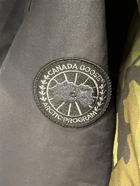 canada goose coat black badge